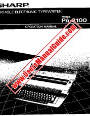 Visualizza PA-3100 pdf Manuale operativo, inglese