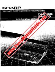 Vezi PA-3100E/3130 pdf Manual de utilizare, germană