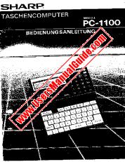 Voir PC-1100 pdf Manuel d'utilisation, l'allemand