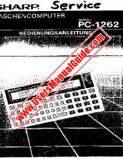 Vezi PC-1262 pdf Manual de utilizare, germană