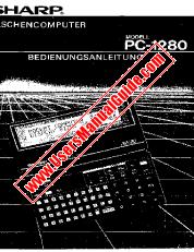 Voir PC-1280 pdf Manuel d'utilisation, l'allemand