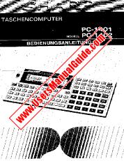 View PC-1401/1402 pdf Operation Manual, German