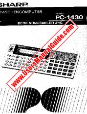 View PC-1430 pdf Operation Manual, German