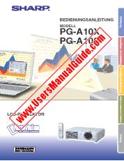 Ver PG-A10X/S pdf Manual de operación, alemán