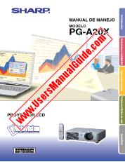 View PG-A20X pdf Operation Manual, Spanish