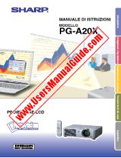 Vezi PG-A20X pdf Manual de utilizare, italiană