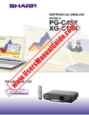 View PG/XG-C45X/C50X pdf Operation Manual, Polish
