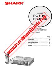 Ver PG-M10S/X pdf Manual de operaciones, polaco