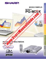 Voir PG-M20X pdf Manuel d'utilisation, en français
