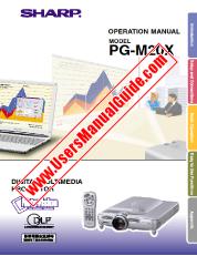 Ansicht PG-M20X pdf Bedienungsanleitung, englisch