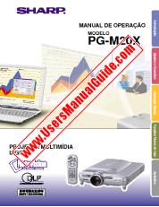 Ansicht PG-M20X pdf Bedienungsanleitung, Portugiesisch