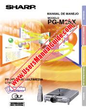 Ansicht PG-M25X pdf Bedienungsanleitung, Spanisch