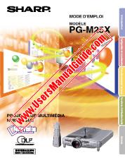 View PG-M25X pdf Operation Manual, French