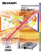 Voir PG-M25X pdf Manuel d'utilisation, italien