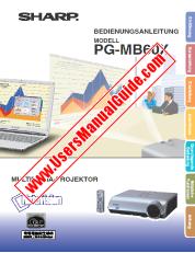 Vezi PG-MB60X pdf Manual de utilizare, germană