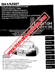 View QT-CD110H/CD111H pdf Operation Manual, German, French, Spanish, Swedish, Italian, Dutch, English