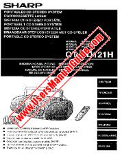 View QT-CD121H pdf Operation Manual, extract of language Dutch