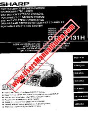 Voir QT-CD131H pdf Manuel d'utilisation, allemand, français, espagnol, italien, néerlandais, anglais