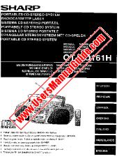 Ver QT-CD161H pdf Manual de operaciones, extracto de idioma francés.