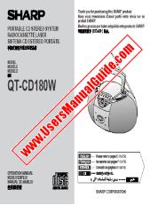 Ver QT-CD180W pdf Manual de Operación, Inglés Francés Español