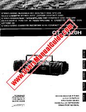 Voir QT-CD20H pdf Manuel d'utilisation, extrait de la langue allemande