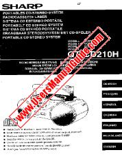 Ver QT-CD210H pdf Manual de operación, extracto de idioma alemán.