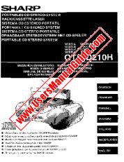 View QT-CD210H pdf Operation Manual, extract of language Dutch