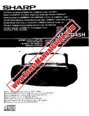 Vezi QT-CD45H pdf Manual de funcționare, extractul de limba engleză
