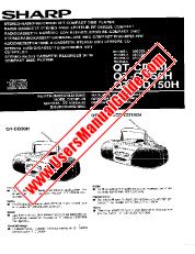 View QT-CD48L/50H/150H pdf Operation Manual, German, French, Spanish, Swedish, Italian, Dutch, English