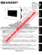 View R-210 pdf Operation Manual, extract of language Italian