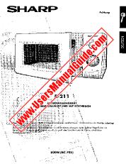 Ver R-211 pdf Manual de Operación, Alemán