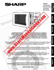 Ver R-212 pdf Manual de operación, extracto de idioma italiano.