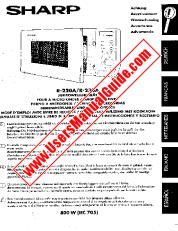 View R-220A/230A pdf Operation Manual, extract of language German