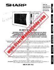 View R-222/232/232F pdf Operation Manual, extract of language Dutch