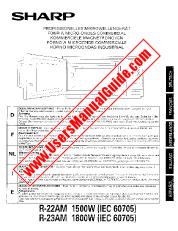 Vezi R-22AM/23AM pdf Manual de funcționare, extractul de limba franceză