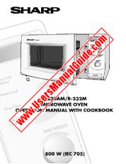 Ver R-232M/230AM pdf Manual de Operación, Libro de cocina, Inglés