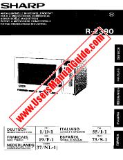 View R-2390 pdf Operation Manual, extract of language German