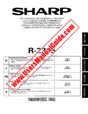 View R-2395 pdf Operation Manual, extract of language German