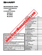 Ver R-240D/241D pdf Manual de Operación, Inglés