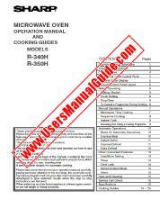 Ver R-340H/350H pdf Manual de Operación, Libro de cocina, Inglés