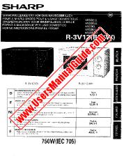 Ver R-3V12 pdf Manual de operaciones, francés