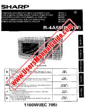 Ver R-4A55 pdf Manual de operaciones, francés