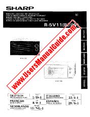 Ver R-5V11 pdf Manual de operaciones, francés