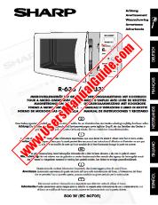 Vezi R-633/F pdf Manual de utilizare, Carte de bucate, germană, franceză, olandeză, italiana, spaniola