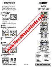 Ver R-653M pdf Manual de operación, guía rápida, inglés