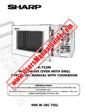 Ver R-752M pdf Manual de Operación, Libro de cocina, Inglés