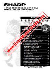 View R-753EA/753EP/753EC pdf Operation Manual, Spanish