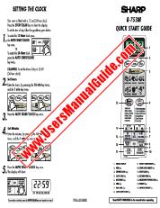 View R-753M pdf Operation Manual, Quick Guide, English