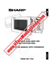Ver R-772 pdf Manual de operaciones, libro de cocina, inglés