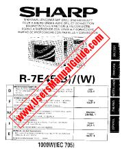 Voir R-7E45 pdf Manuel d'utilisation, en français